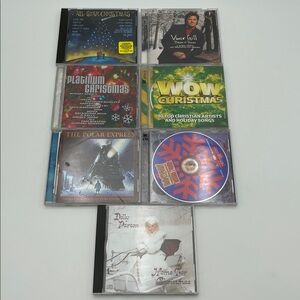 Christmas Music CD Collection Set of 7